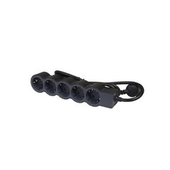 LEGRAND SURGEARREST 5 OUTLETS 3M CABLE  BLACK/GREY