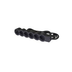 LEGRAND SURGEARREST 6 OUTLETS 3M CABLE  BLACK/GREY