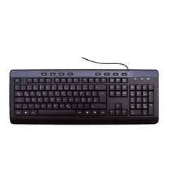MEDIARANGE MULTIMEDIA KEYBOARD, WIRED (BLACK) (MROS102-GR)