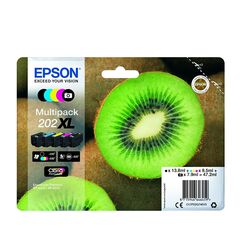 EPSON ΜΕΛΆΝΙ INKJET 202XL MULTIPACK (C13T02G74010) (EPST02G740)