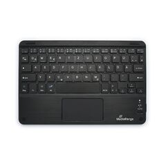 MEDIARANGE COMPACT-SIZED BLUETOOTH KEYBOARD WITH 78 ULTRAFLAT KEYS AND TOUCHPAD (BLACK) (MROS130-GR)