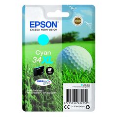 EPSON ΜΕΛΆΝΙ INKJET NO.34XL CYAN (C13T34724010) (EPST347240)