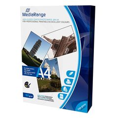 ΦΩΤΟΓΡΑΦΙΚΌ ΧΑΡΤΊ MEDIARANGE ΓΙΑ INKJET ΕΚΤΥΠΩΤΈΣ Α4 HIGH-GLOSSY 160G/M²  100 ΦΎΛΛΑ (MRINK105)