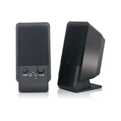 MEDIARANGE COMPACT DESKTOP SPEAKER (BLACK) (MROS352)