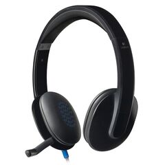 LOGITECH H540 HEADSET (BLACK, WIRED USB)
