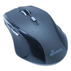 MEDIARANGE OPTICAL MOUSE (BLACK/GREY, WIRELESS) (MROS203)