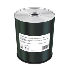 MEDIARANGE CD-R 80' 700MB 52X SILVER, INKJET FULLSURFACE PRINTABLE, CAKE BOX X 100 (MR244)