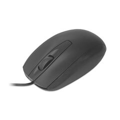 MEDIARANGE OPTICAL MOUSE CORDED 3-BUTTON (BLACK, WIRED) (MROS211)