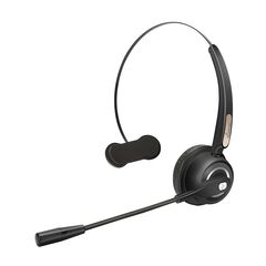 MEDIARANGE WIRELESS MONO HEADSET WITH MICROPHONE, 180MAH BATTERY, BLACK (MROS305)