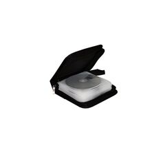 MEDIARANGE MEDIA STORAGE WALLET FOR 24 DISCS NYLON BLACK (MRBOX50)