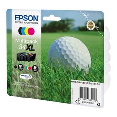 EPSON ΜΕΛΆΝΙ INKJET NO.34XL MULTIPACK (C13T34764010) (EPST347640)
