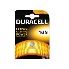 DURACELL LONG LASTING POWER ΜΠΑΤΑΡΊΑ ΛΙΘΊΟΥ ΡΟΛΟΓΙΏΝ CR1/3N 3V 1ΤΜΧ (DLLPCR13N)(DURDLLPCR13N)