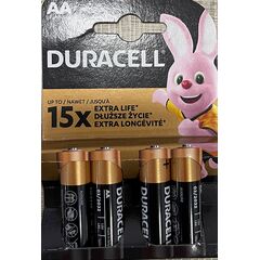 DURACELL ΑΛΚΑΛΙΚΈΣ ΜΠΑΤΑΡΊΕΣ AA 1.5V 4ΤΜΧ (DAALR6MN15004) (DURDAALR6MN15004)