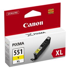 CANON ΜΕΛΆΝΙ INKJET CLI-551YXL YELLOW (6446B001) (CANCLI-551YXL)