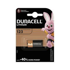 DURACELL ULTRA ΜΠΑΤΑΡΊΑ ΛΙΘΊΟΥ CR123 3V 1ΤΜΧ (DUCR123)(DURDUCR123)