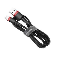 BASEUS CAFULE BRAIDED USB TO LIGHTNING CABLE ΚΌΚΚΙΝΟ 0.5M (CALKLF-A19) (BASCALKLFA19)