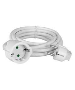 POWERTECH ΜΠΑΛΑΝΤΈΖΑ ΡΕΎΜΑΤΟΣ PT-888, 1X SCHUKO, 16A, 3M, ΛΕΥΚΉ