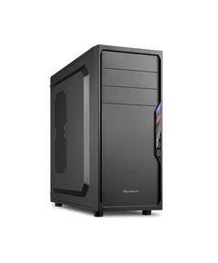 SHARKOON VS4-V MIDI TOWER COMPUTER CASE BLACK (5367891) (SHR5367891)