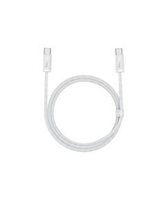 BASEUS DYNAMIC BRAIDED USB 2.0 CABLE USB-C MALE - USB-C MALE ΛΕΥΚΌ 1M  (CALD000202) (BASCALD000202)