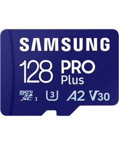 SAMSUNG PRO PLUS MICROSDXC 128GB U3 V30 A2 UHS-I (MB-MD128SA/EU) (SAMMB-MD128SA-EU)