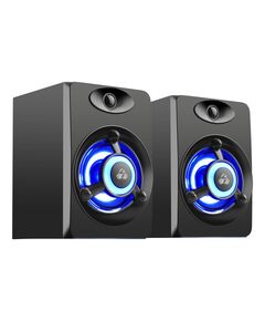 POWERTECH ΗΧΕΊΑ CRYSTAL SOUND PT-842, 2X 3W, 3.5MM, ΜΑΎΡΑ