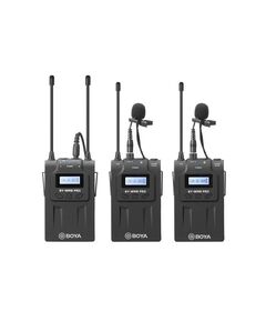 BOYA BY-WM8 PRO-K2 WIRELESS MIC UHF WIRELESS MIC 1+2 (2 TRANSMITTERS, TWO PERSON VLOG)
