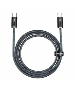 BASEUS CABLE USB-C TO USB-C DYNAMIC SERIES, 100W, 2M (SZARY) (CALD000316) (BASCALD000316)