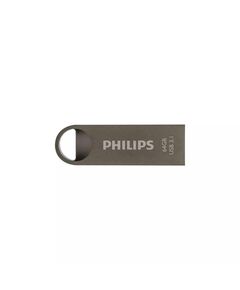PHILIPS MOON 64GB USB 3.1 STICK ΑΣΗΜΊ (FM64FD165B/00) (PHIFM64FD165B-00)