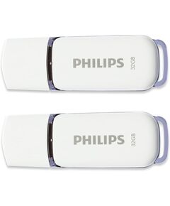 PHILIPS SNOW 32GB USB 2.0 2-PACK (FM32FD70D/00) (PHIFM32FD70D-00)