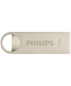 PHILIPS MOON 128GB USB 2.0 STICK ΑΣΗΜΊ (FM12FD160B/00) (PHIFM12FD160B-00)