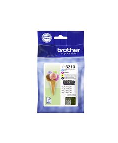 BROTHER ΜΕΛΆΝΙ INKJET LC-3213VP MULTIPACK (LC-3213VP) (BRO-LC-3213VP)