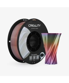 CREALITY CR-PLA SILK RAINBOW, 3D PRINTER FILAMENT GLOSSY, 1 KG SPOOL,1.75 MM (3301120003)