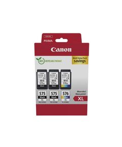 CANON ΜΕΛΆΝΙ INKJET PG-575XLX2/CL-576XL MULTIPACK (5437C004) (CANCL-576XLMP)