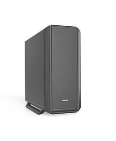 BEQUIET PC CHASSIS SILENT BASE 802 BG039, MIDI TOWER ATX, BLACK, W/O PSU, 2X14CM PURE WINGS 2 FAN, 1X14CM REAR PURE WINGS 2 FAN, 3YW.