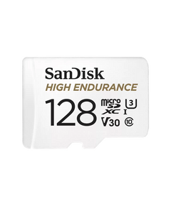 SANDISK HIGH ENDURANCE MICROSDXC 128GB CLASS 10 U3 V30 UHS-I ΜΕ ΑΝΤΆΠΤΟΡΑ