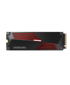 SAMSUNG SSD M.2 NVME PCI-E GEN4 1TB MZ-V9P1T0CW SERIES 990 PRO W/ HEATSINK, M.2 2280, NVME PCI-E GEN4X4, READ 7450MB/S, WRITE 6900MB/S, 5YW.