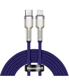 BASEUS CAFULE SERIES USB-C CABLE FOR LIGHTNING 20W 2M PURPLE (CATLJK-B05) (BASCATLJK-B05)