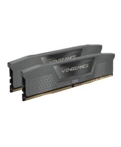 CORSAIR RAM DIMM XMS5 KIT 2X32GB CMK64GX5M2B5200Z40, DDR5, 5200MHZ, LATENCY 40-40-40-77, 1.25V, VENGEANCE DDR5, DUAL PROFILE INTEL XMP & AMD EXPO, GREY, LTW.