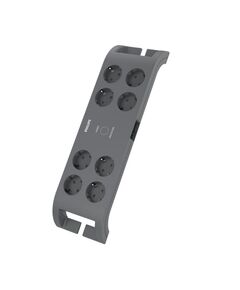 PHILIPS ΠΟΛΎΠΡΙΖΟ AΣΦΑΛΕΊΑΣ 8 ΘΈΣΕΩΝ 2M ΓΚΡΊ (SPN3180A/60) (PHISPN3180A-60)