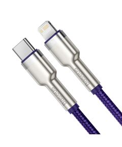 BASEUS ΚΑΛΏΔΙΟ USB-C ΣΕ LIGHTNING CAFULE PD 20W 1M ΜΟΒ (CATLJK-A05) (BASCATLJK-A05)
