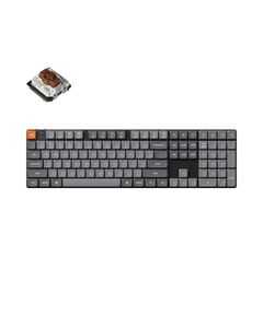 KEYCHRON K5 MAX QMK/VIA (K5M-H3) WIRELESS CUSTOM MECHANICAL KEYBOARD-BROWN SWITCH (HOT-SWAPPABLE) US