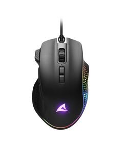 SHARKOON SHARK FORCE 3 ERGONOMIC GAMING MOUSE BLACK (SHFO3BK) (SHRSHFO3BK)