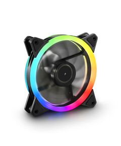 SHARKOON SHARK BLADES PWM CASE FAN 120MM ΜΕ RGB ΦΩΤΙΣΜΌ ΚΑΙ ΣΎΝΔΕΣΗ 3-PIN / 4-PIN (SHBLPWMRGBFAN) (SHRSHBLPWMRGBFAN)