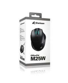 SHARKOON OFFICEPAL M25W BLACK (OFFPALM25WBK) (SHROFFPALM25WBK)