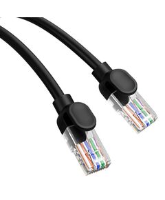 BASEUS ΚΑΛΏΔΙΟ ΔΙΚΤΎΟΥ ETHERNET CAT5. 2M ΜΑΎΡΟ (B00133206111-03) (BASB00133206111-03)