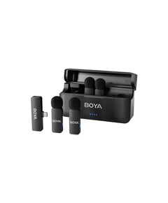 BOYA BY-V4U WIRELESS 4 PERSON 4-CHANNEL MINI LAVALIER USB-C 2.4GHZ MICROPHONE
