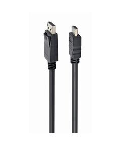 GEMBIRD CABLE DISPLAYPORT MALE - HDMI MALE 3M (CC-DP-HDMI-3M) (GEMCC-DP-HDMI-3M)
