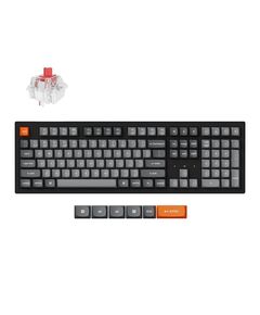KEYCHRON K10 MAX (K10M-H1) QMK WIRELESS MECHANICAL KEYBOARD RED SWITCH RGB 100% US LAYOUT