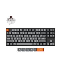 KEYCHRON K8 MAX (K8M-B3) QMK WIRELESS MECHANICAL KEYBOARD BROWN SWITCH RGB 80% US LAYOUT