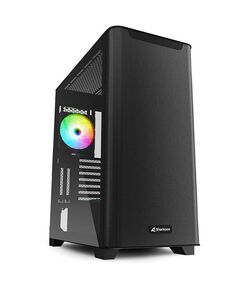 SHARKOON M30 RGB GAMING MIDI TOWER ΚΟΥΤΊ ΥΠΟΛΟΓΙΣΤΉ ΜΕ ΠΛΑΪΝΌ ΠΑΡΆΘΥΡΟ ΜΑΎΡΟ (M30RGB ) (SHRM30RGB )